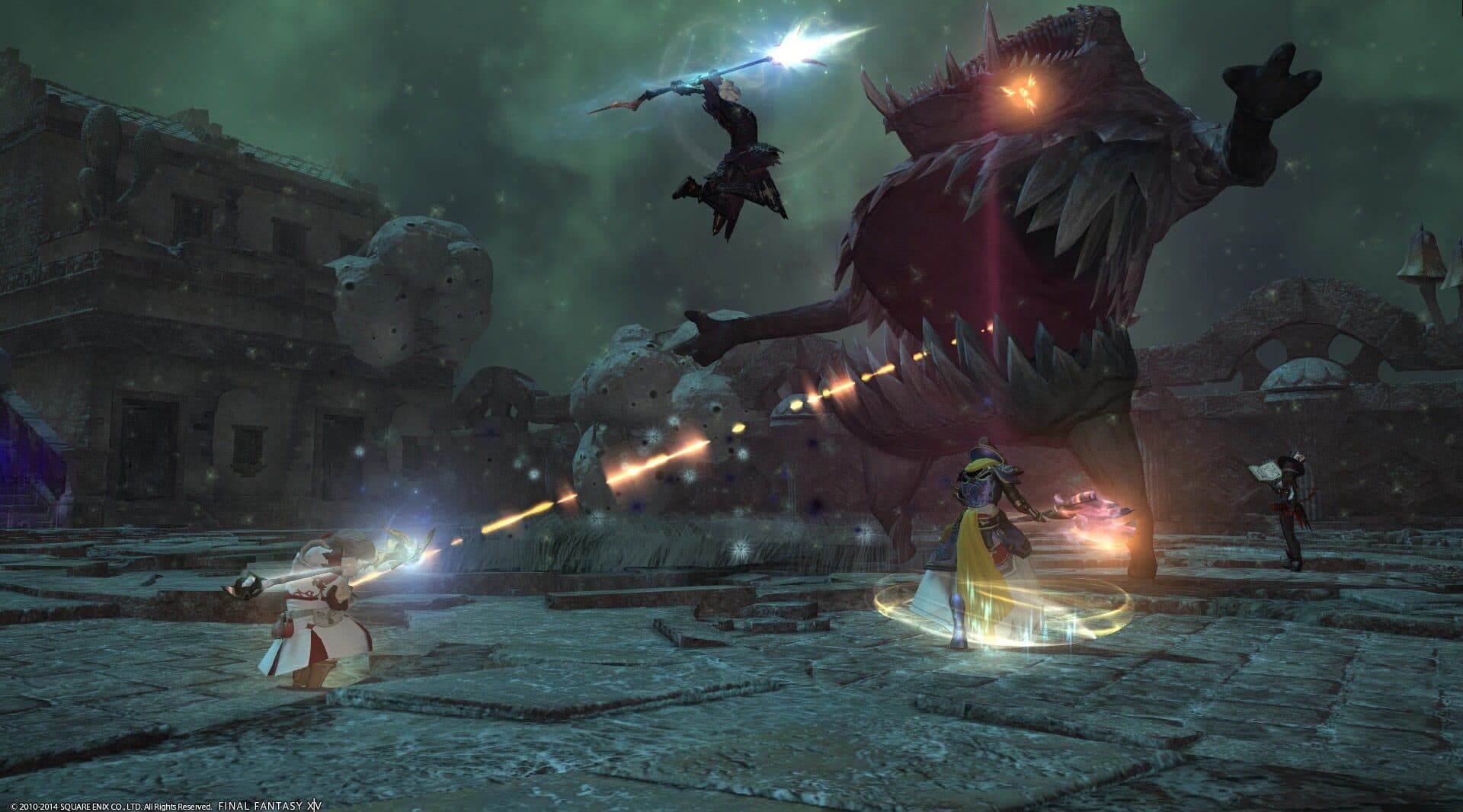 The event's FATEs are spread across A Realm Reborn, Heavensward and Stormblood.