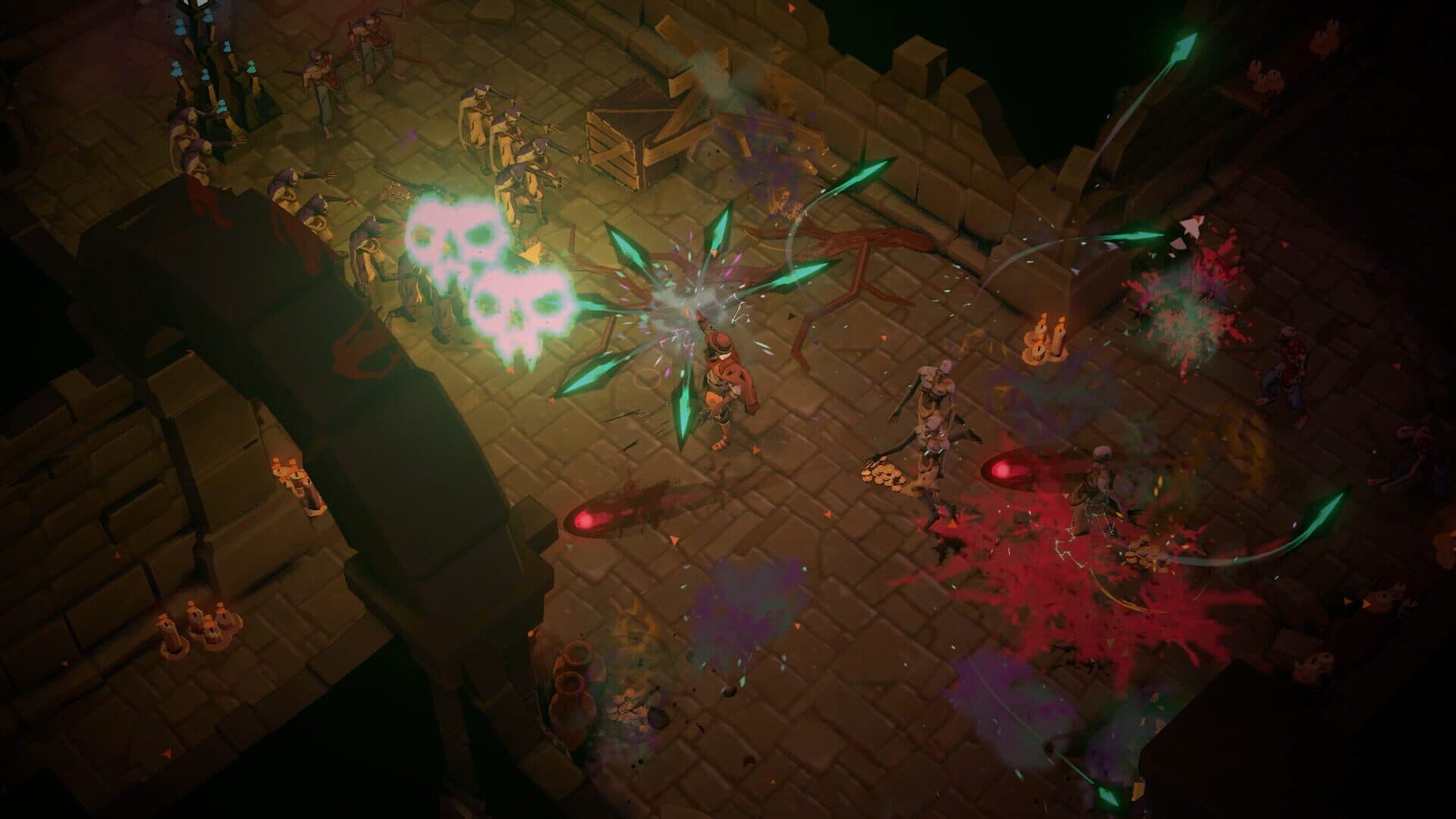 Combat and loot with the clock running in the background.